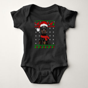 Body Doberman Chien moche Sweater Noël Chien chiot Aime