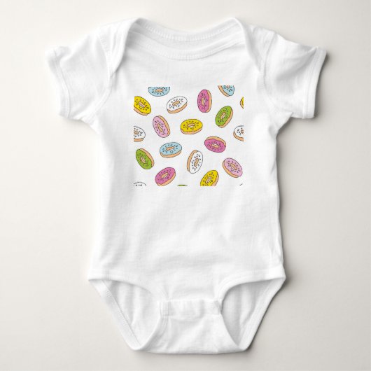 Body Doodle beiguts motif, design sans soudure. (Devant)