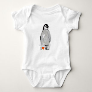 Body Dormeur de gilet de T-shirt de papa d'amour du