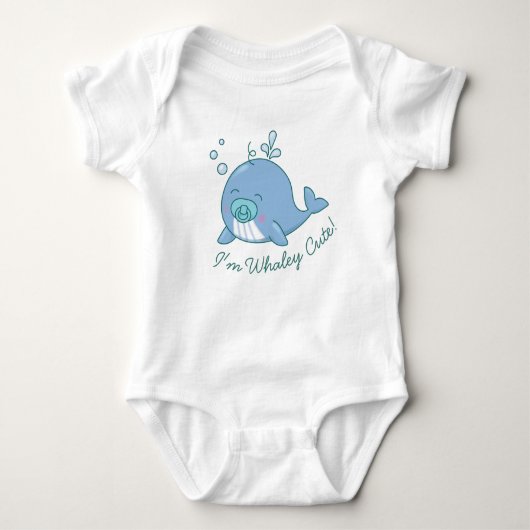 Body Douce Baleine Baby Shower Baleineusement Mignon Ga (Devant)