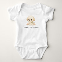Douce petite princesse Chibi Jouet Poodle chiot