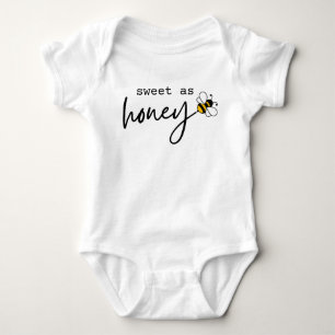 Body Doux comme un miel écriture minimaliste abeille mi