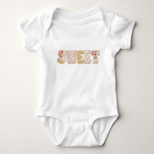Body Doux motif d'été patchwork matelassé à la fraise (Devant)