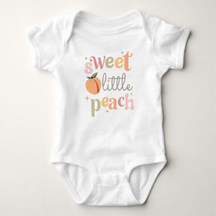 Body Doux petite pêche, mignonne drôle thème de pêche
