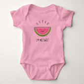Body Doux Pyjama Bébé Pastèque (Devant)