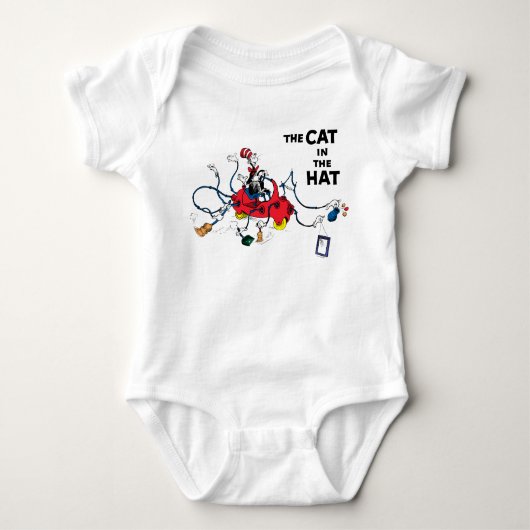 Body Dr Seuss | Chat dans le Casquette nettoie vers le (Devant)