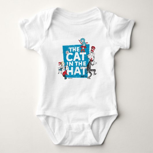 Body Dr Seuss | Chat dans le logo du Casquette - Caract (Devant)