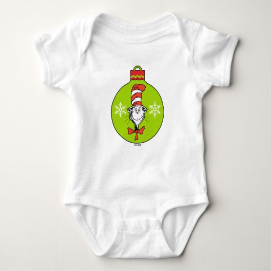 Body Dr. Seuss | Grinch | Chat Chapeauté Classique (Devant)