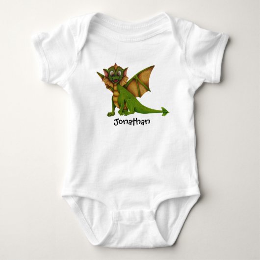 Body Dragon Bébé Personnalisé (Devant)