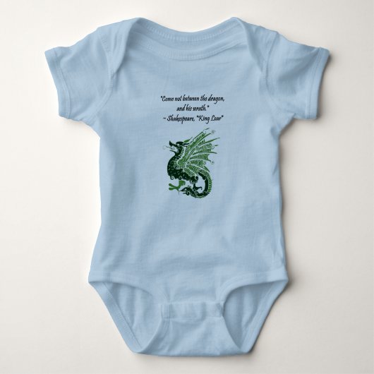 Body Dragon et sa colère Shakespeare King Lear Dessin (Devant)