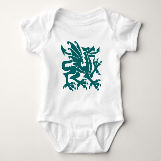 Body Dragon héraldique 01 - Moss Green (Devant)