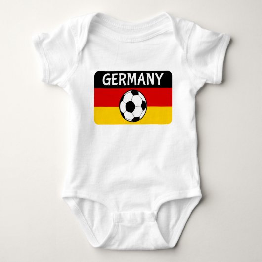 Body Drapeau allemand de football (Devant)
