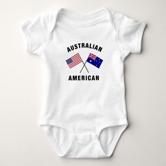 Body Drapeau américain australien (Devant)