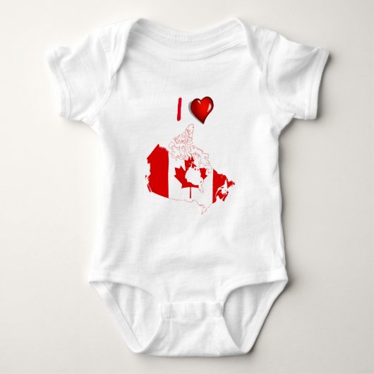 Body drapeau canadien (Devant)