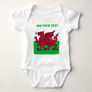 Body Drapeau de Galles Dragon Angleterre Red Cardiff