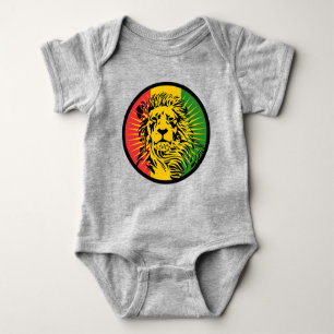 Body drapeau de lion de reggae de rasta
