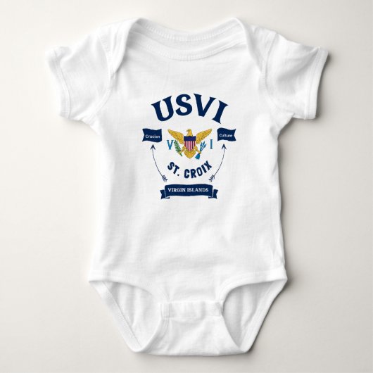 Body Drapeau des îles Vierges américaines St. Croix USV (Devant)