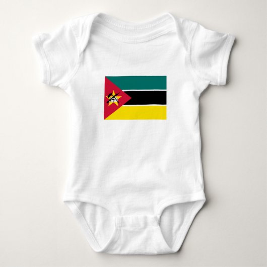 Body Drapeau du Mozambique (Devant)