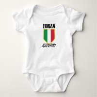 Drapeau italien Forza Azzurri