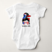 Body Drapeau Porto Rico fille mignonne Boricua (Dos)