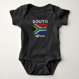 Body Drapeau sud-africain en détresse