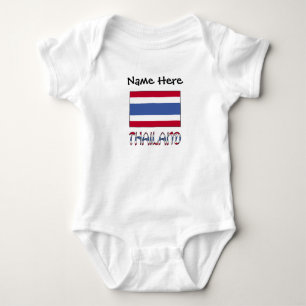 Body Drapeau thaïlandais personnalisé Thailand