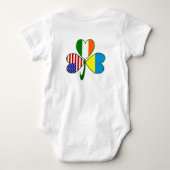 Body Drapeau trèfle ukrainien (Dos)