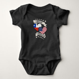 Body Drapeaux de cœur chileno-américains Chili Amérique