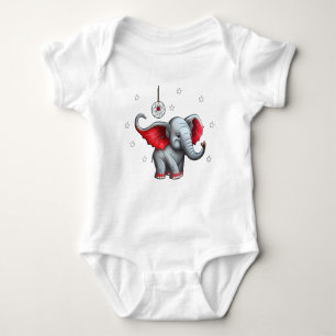 Body Dream Catcher Cute Baby Elephant. Retour transpare