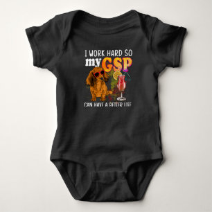 Body Drôle Allemand Raccourci Pointeur Cadeaux GSP Love