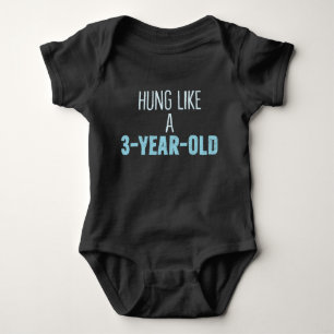 Body Drôle bébé "bien pendu" garçon