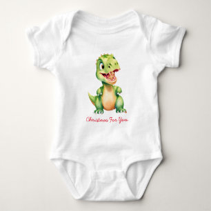 Body Drôle bébé Dinosaur manger pain d'épices cookies N