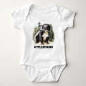 Body drôle boisé skunk ajouter du texte (Devant)