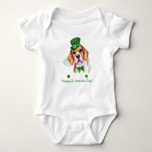 Body Drôle de Beagle Or St. Patricks Day (Devant)
