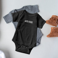 Drôle Goth Babe Typographie Bébé Bodysuit