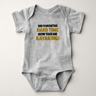 Body Drôle Kayaking Jersey Bodysuit pour bébé