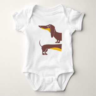 Body Drôle mignon dachshund pour parent chien long