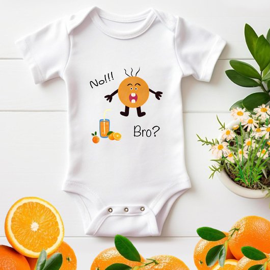 Body Drôle orange