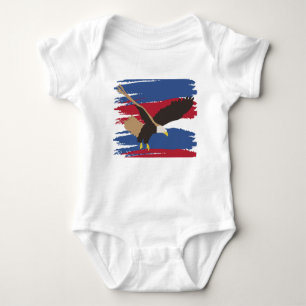 Body Eagle Bird USA Patriotic American Flag