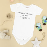 Body Édition limitée d'une machine à écrire Vintage amu<br><div class="desc">Edition Limitée de One Funny Baby One Piece Bodysuit avec un dicton intelligent en caractères Vintage de machine à écrire.</div>