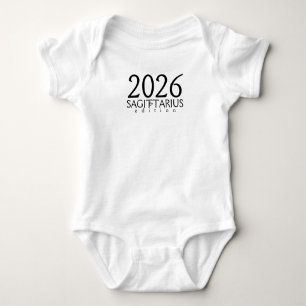 Body Édition Sagittaire 2026 avec symbole T-Shirt bébé