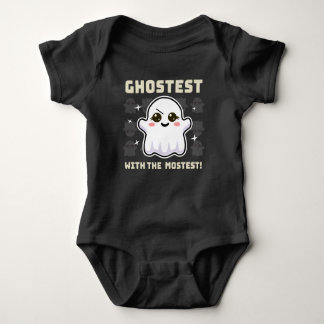 Body Éffrayant Kawaii Ghost Halloween Baby. Bodysuit