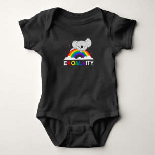 Body Egalité des droits humains coloré Rainbow Koala