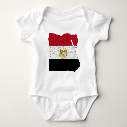 Body Egypte Drapeau Carte Crackle (Devant)