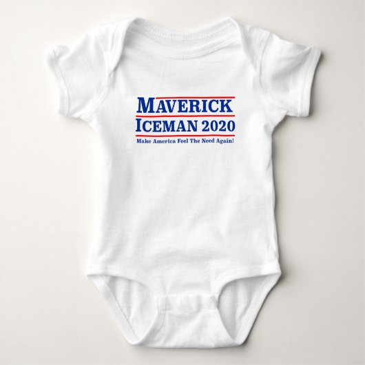 Body Élection de Baby One Piece Maverick Iceman 2020 (Devant)
