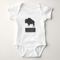Élégant et drôle minimalisme de bison