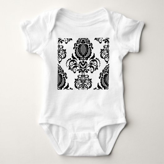 Body Elégant Vintage Damask Texture sans joint (Devant)