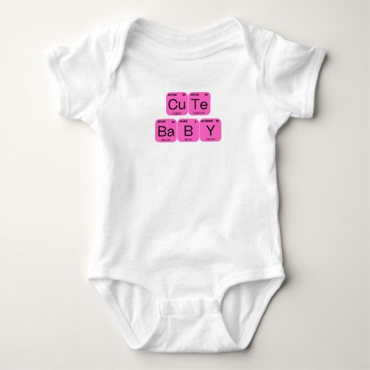 Body Élément de table périodique du bébé mou (Devant)