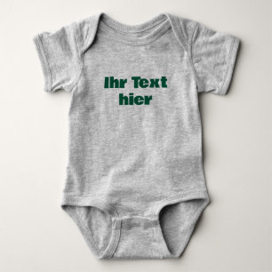 Body Eléments de bébé définis par l'utilisateur avec te