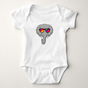 Body Eléphant avec lunettes de soleil